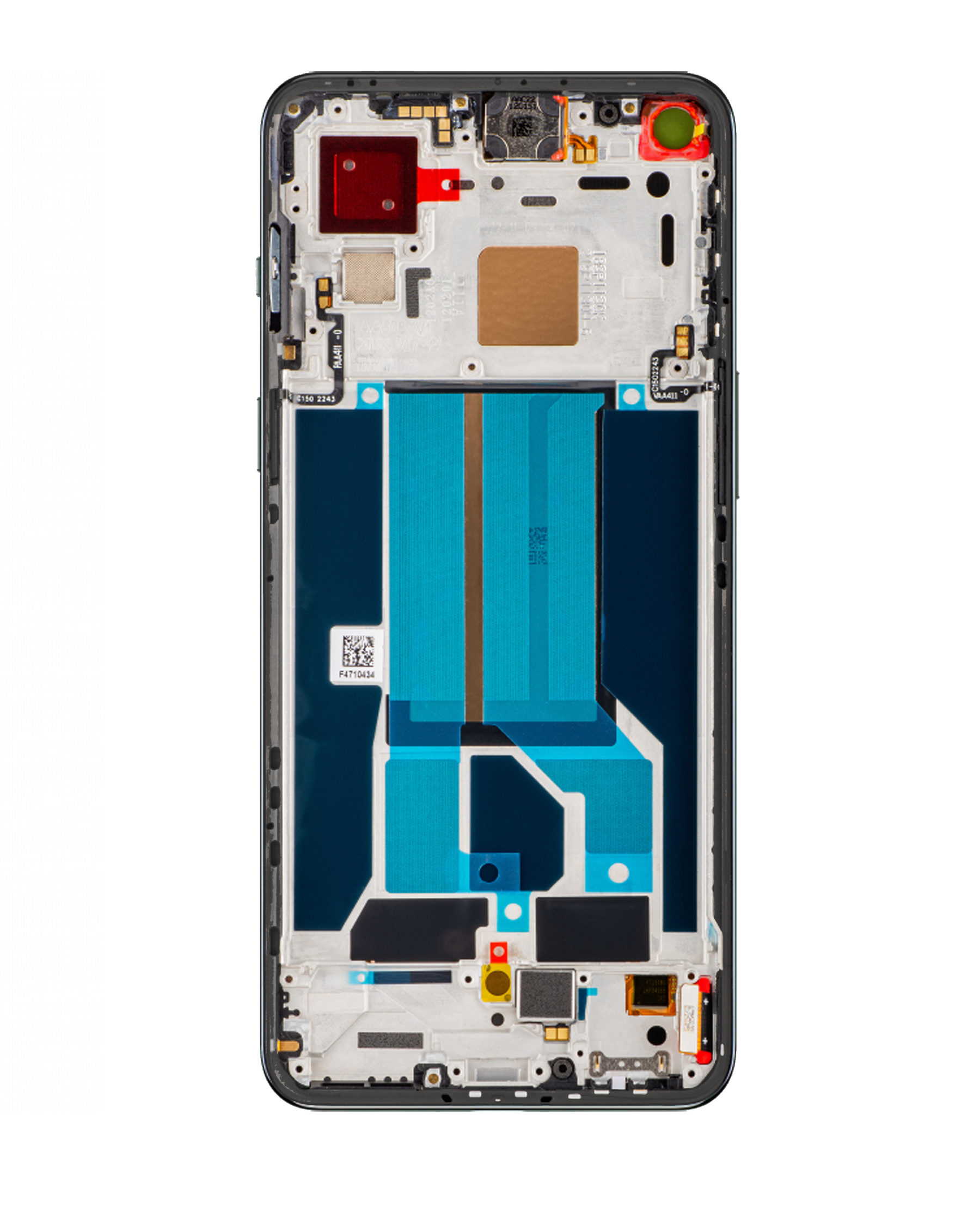 Replacement OLED Assembly With Frame Compatible For OnePlus Nord 2T (Genuine OEM) (Gray Shadow)