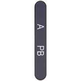 5G Glass Edge Strip Compatible For iPhone 15 / 15 Plus (Black)