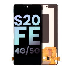 Replacement OLED Assembly Without Frame Compatible For Samsung Galaxy S20 FE 4G / 5G (Service Pack) (All Colors)