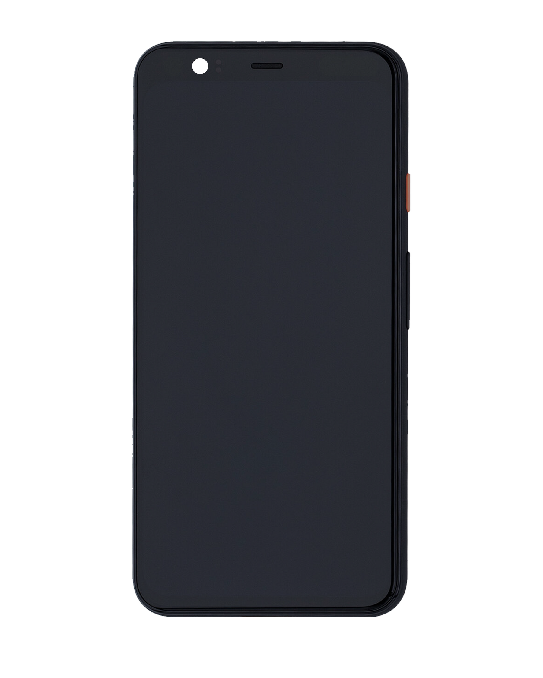 Replacement OLED Assembly With Frame Compatible For Google Pixel 4 (Genuine OEM) (Oh So Orange Power Button)