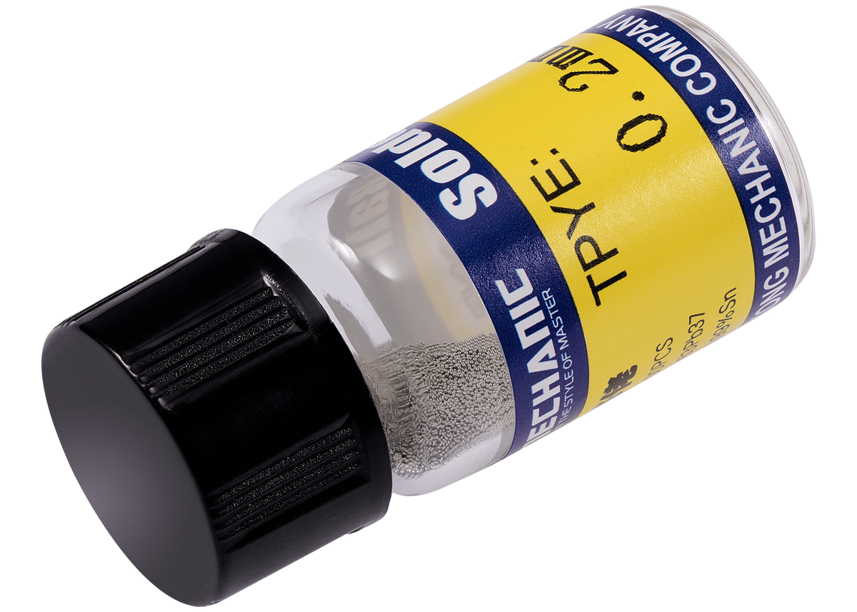 0.20MM Solder Balls For BGA Stencils (10000 PCS / Bottle) (Mechanic)