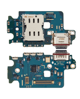 Charging Port Board With Sim Card Reader Compatible For Samsung Galaxy S24 5G (S921B) (International Version) (Premium)
