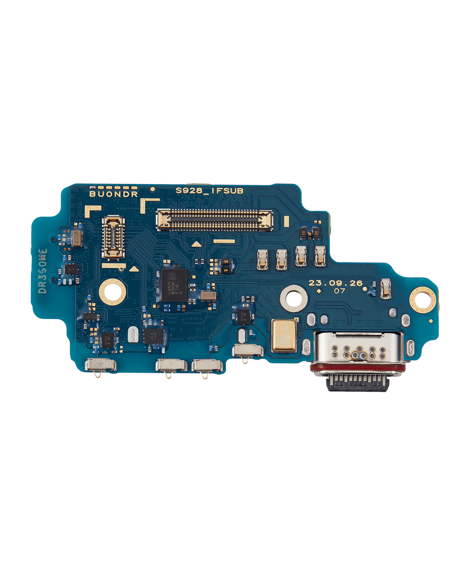 Charging Port Board With Sim Card Reader Compatible For Samsung Galaxy S24 Ultra 5G  Replacement (S928B) (International Version)