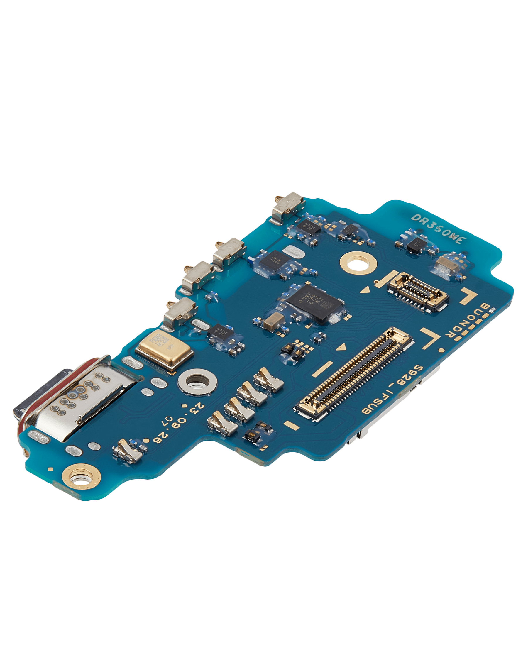 Charging Port Board With Sim Card Reader Compatible For Samsung Galaxy S24 Ultra 5G  Replacement (S928B) (International Version)