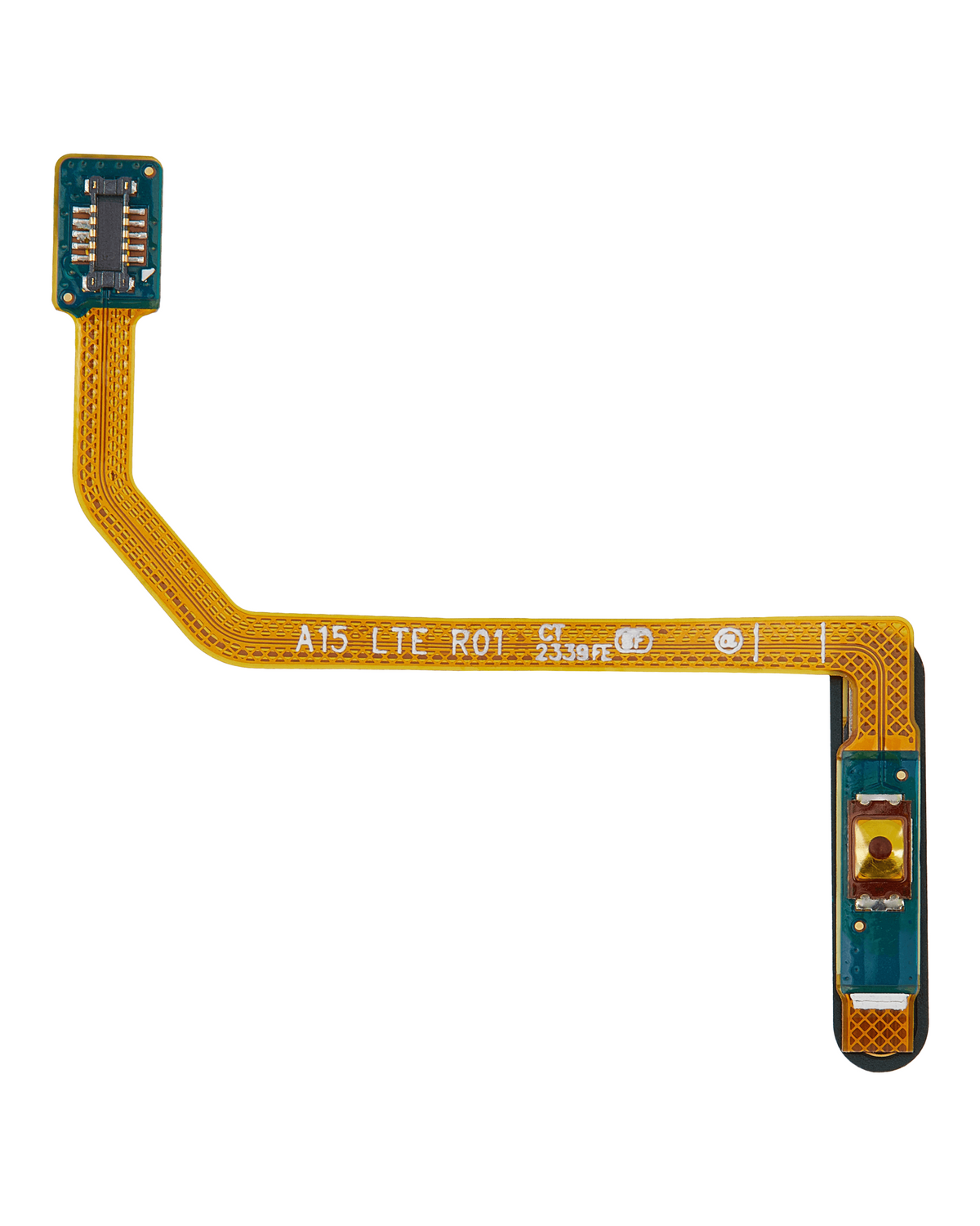 Fingerprint Reader With Flex Cable Compatible For Samsung Galaxy A15 (A155 / 2023) (Personality Yellow)