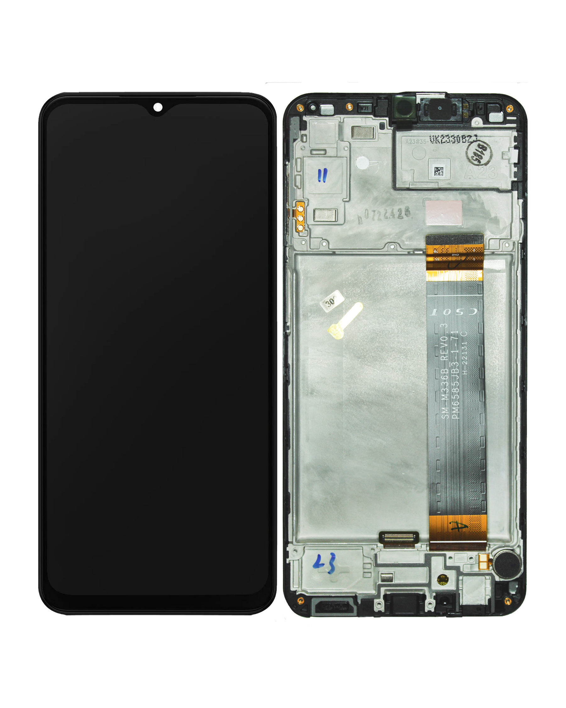 LCD Assembly With Frame Compatible For Samsung Galaxy A23 5G (A236F / 2022) (International Version) (Service Pack) (All Colors)