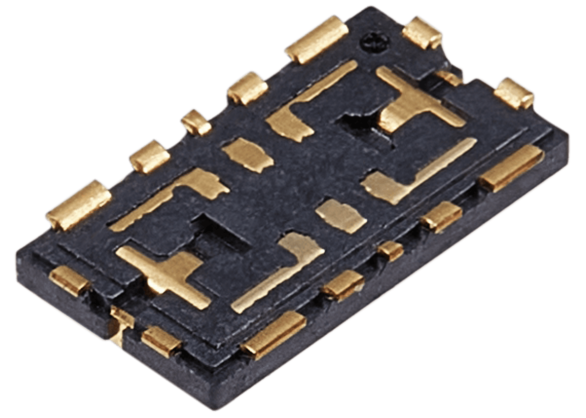 Volume Button Flex FPC Connector Compatible For iPhone 15 / 15 Plus (2 Pin)