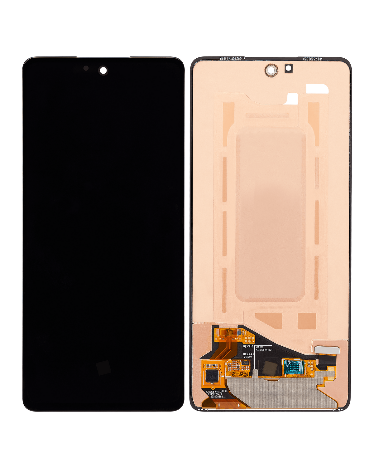 Replacement OLED Assembly Without Frame Compatible For Samsung Galaxy A72 (A725 / 2021) (Refurbished) (All Colors)