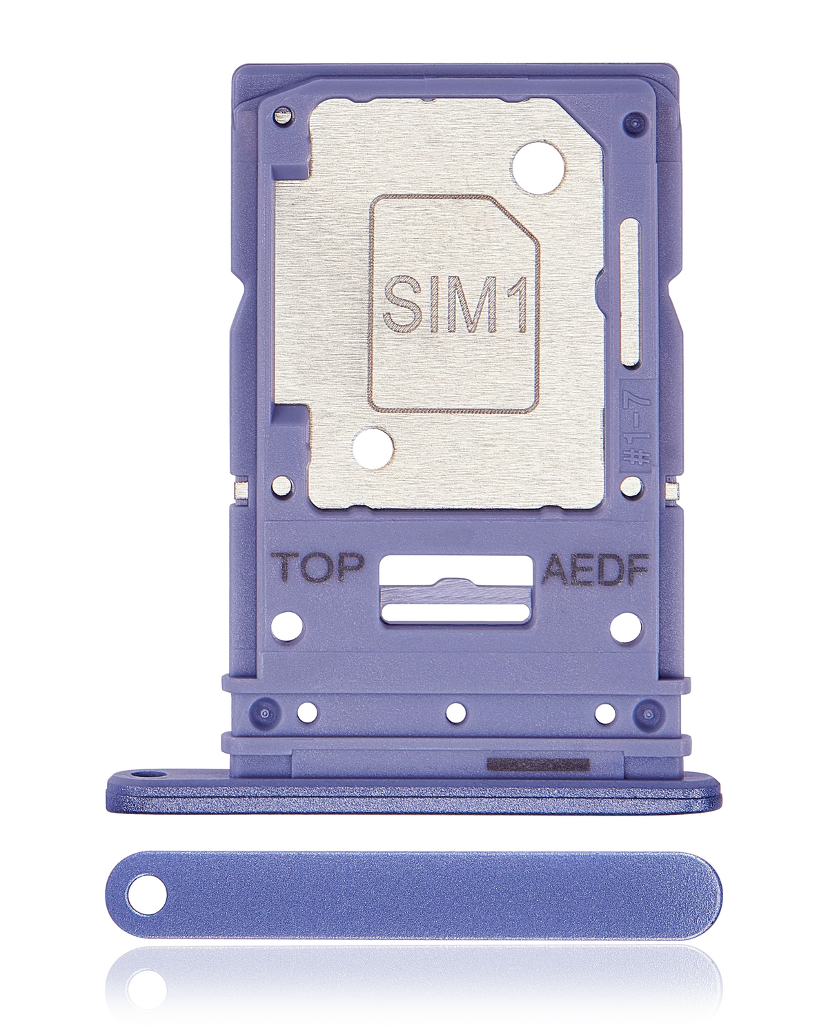 Sim Card Tray Compatible For Samsung Galaxy A54 5G Replacement (A546 / 2023) (Violet)