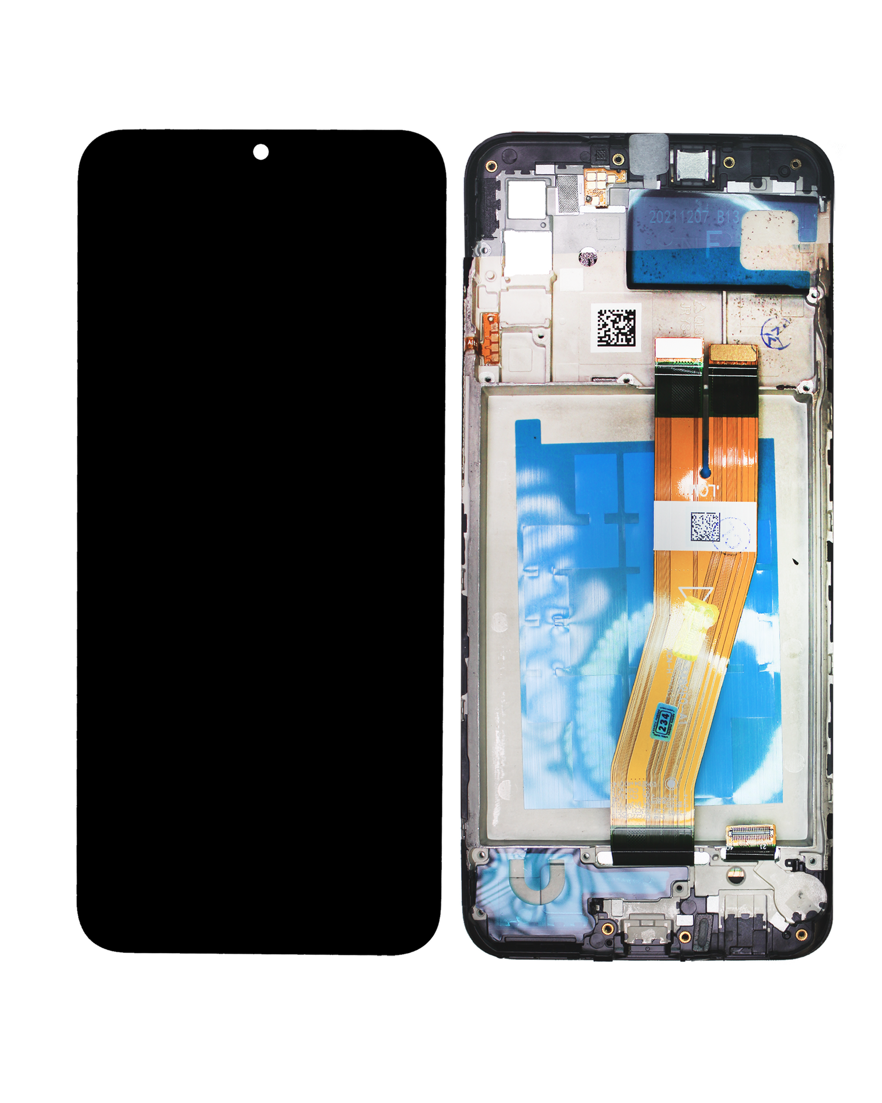 LCD Assembly With Frame Compatible For Samsung Galaxy A02S (A025U / 2020) (US Version) (Refurbished) (All Colors)