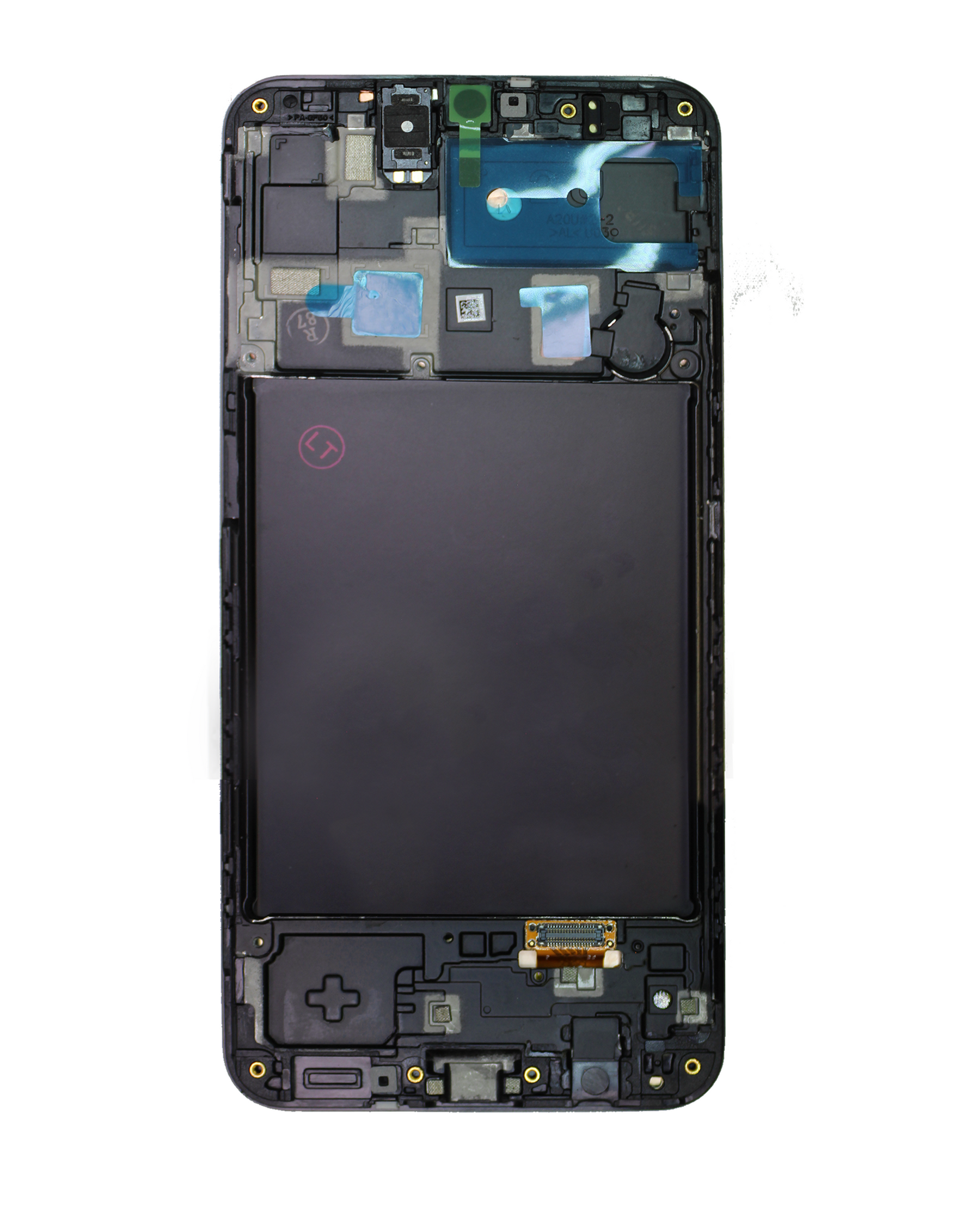OLED Assembly With Frame Compatible For Samsung Galaxy A20 (A205 / 2019) (U Version) (Refurbished) (All Colors)