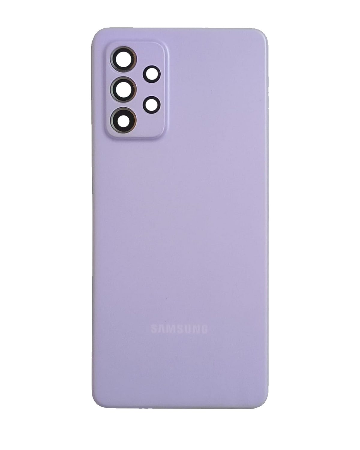 Replacement Back Cover Glass With Camera Lens Compatible For Samsung Galaxy A52s (A528 / 2021) (Service Pack) (Awesome Violet)