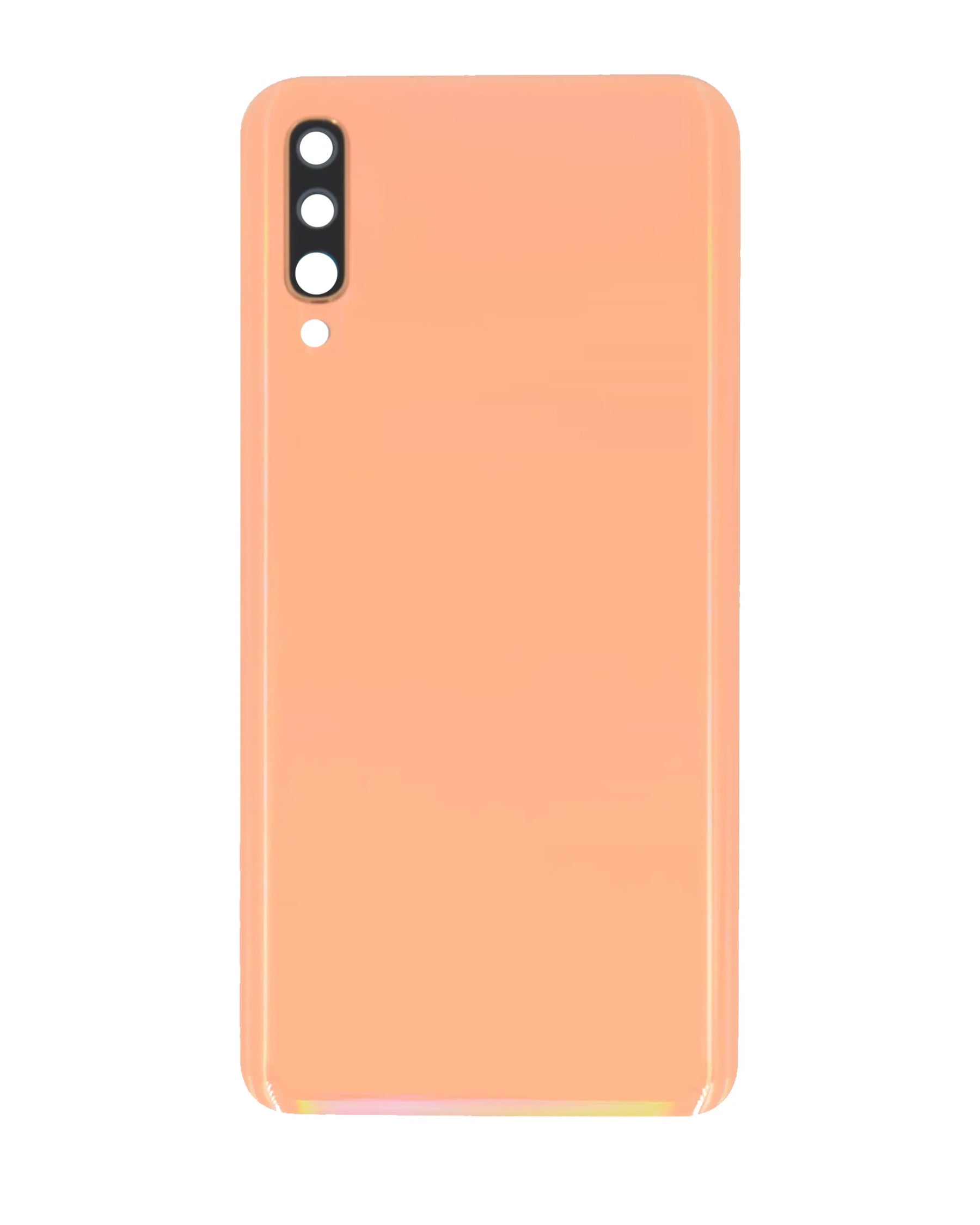 Back Cover Glass With Camera Lens Compatible For Samsung Galaxy A50 (A505 /2019) (Service Pack) (Orange)