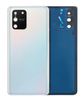 Back Cover Glass With Camera Lens Compatible For Samsung Galaxy S10 Lite  Replacement (Service Pack) (Prism White)
