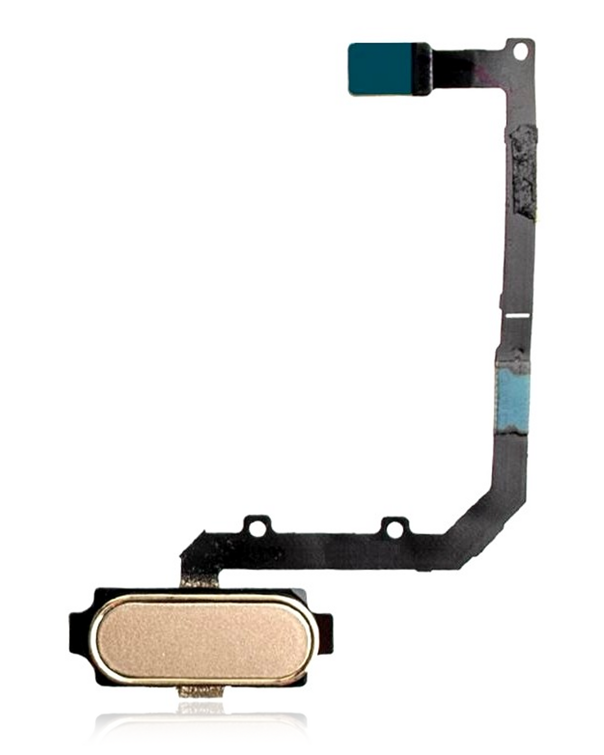 Home Button Flex Cable Replacement Compatible For Samsung Galaxy A9 Pro (A910 / 2016) (Gold)