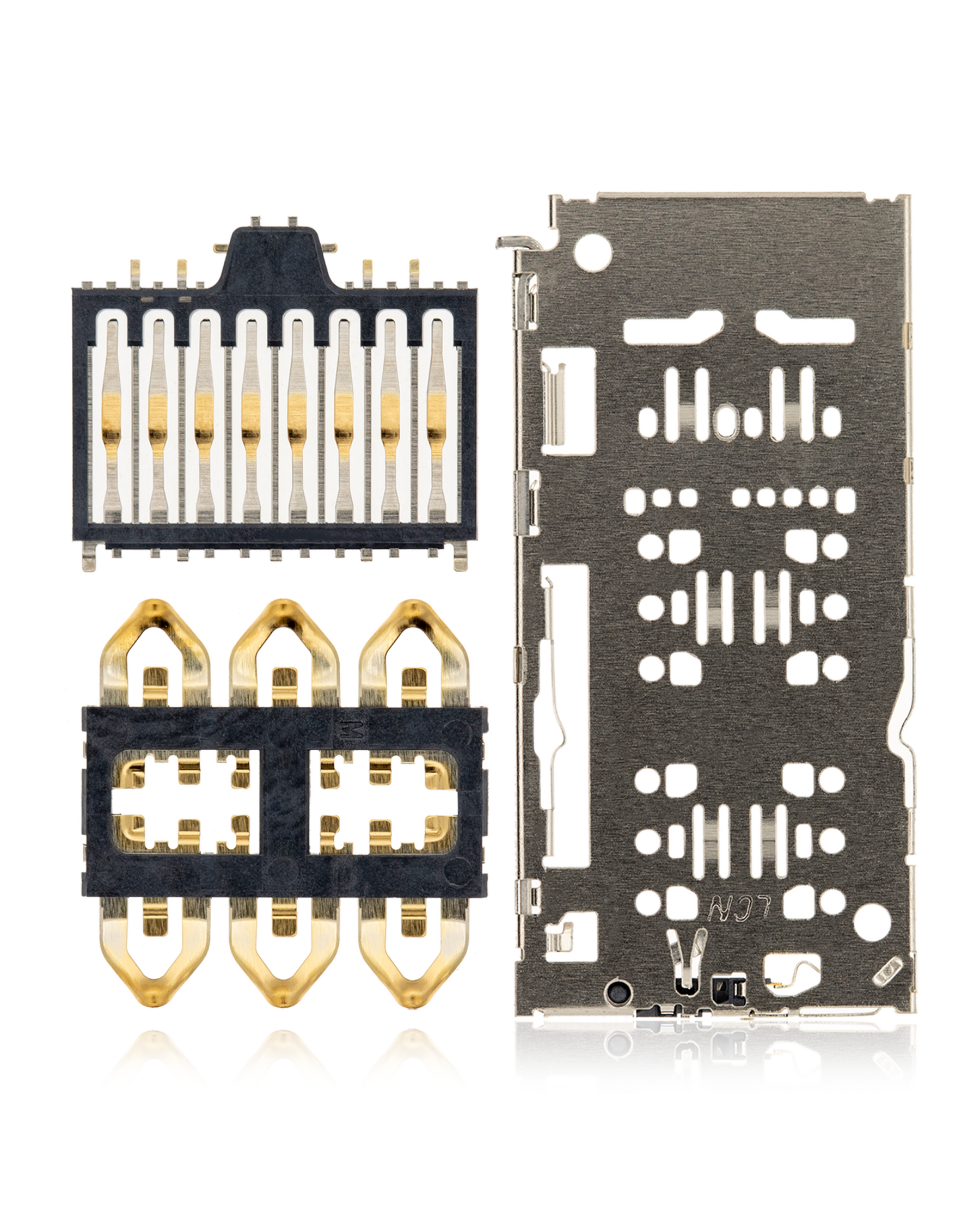 Sim Card Reader Compatible For Samsung Galaxy A10 (A105) / A20 (A205) / A30 (A305) / A50 (A505) / A51 (A515) / A70 (A705) / A9 (A920) / TCL 30 SE / Xiaomi Redmi Note 7 / Note 8 / Note 9 / Redmi Note 11 4G (Global Version)
