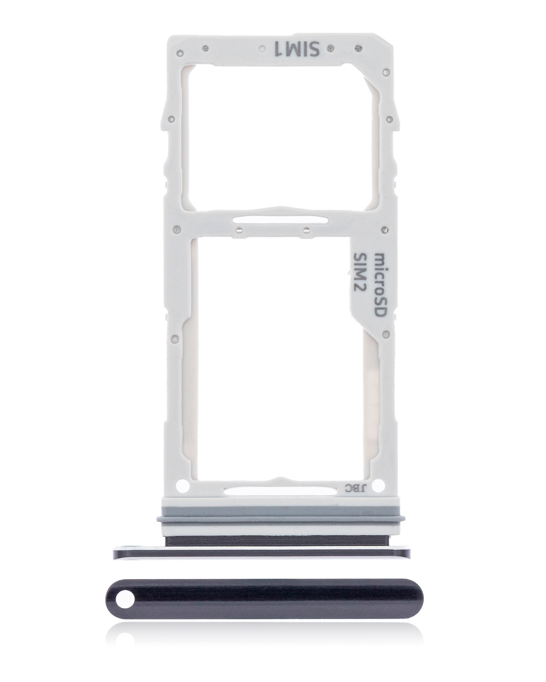 Replacement Dual Sim Card Tray Compatible For Samsung Galaxy S10 Lite (Prism Black)