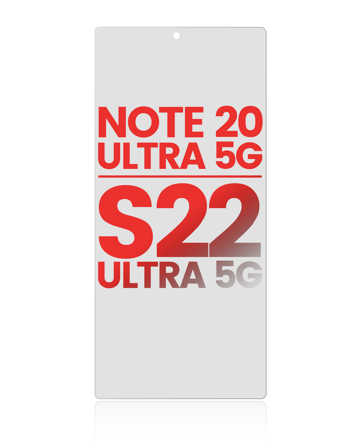 Replacement Polarizer Film Compatible For Samsung Galaxy S22 Ultra 5G / Note 20 Ultra (10 Pack)