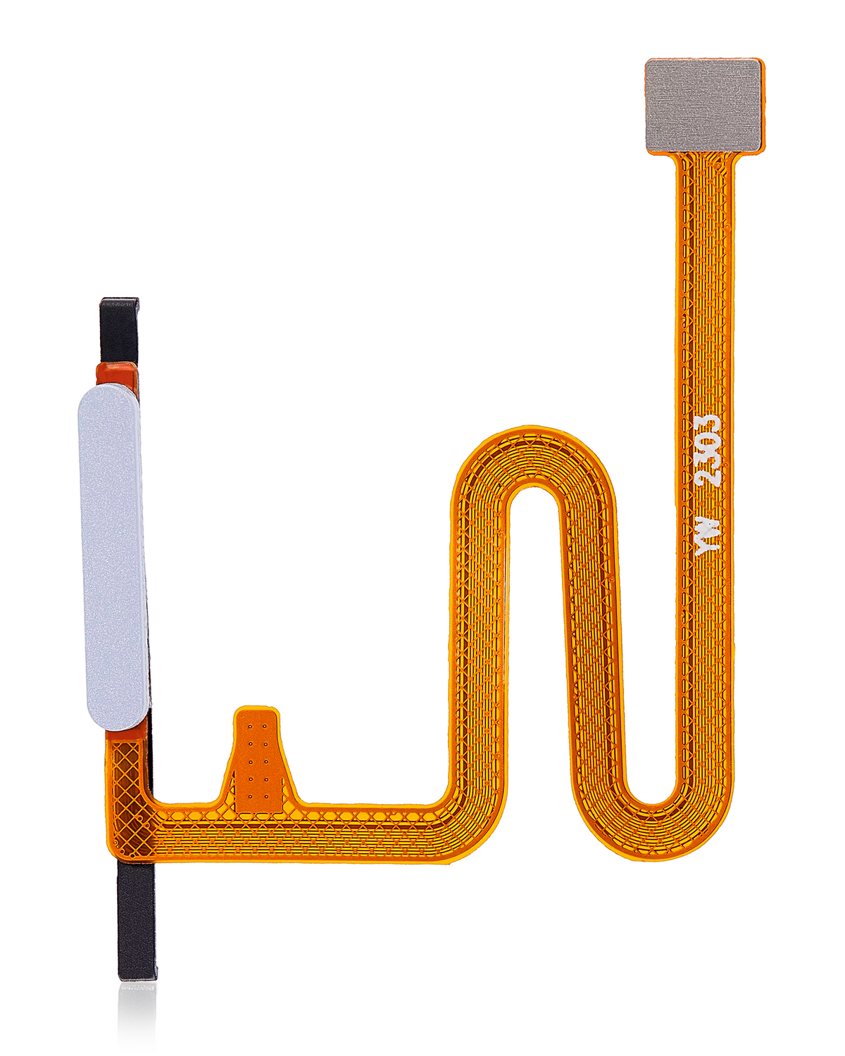 Fingerprint Reader With Flex Cable Compatible For Samsung Galaxy A14 (A145P / 2023) (Silver)