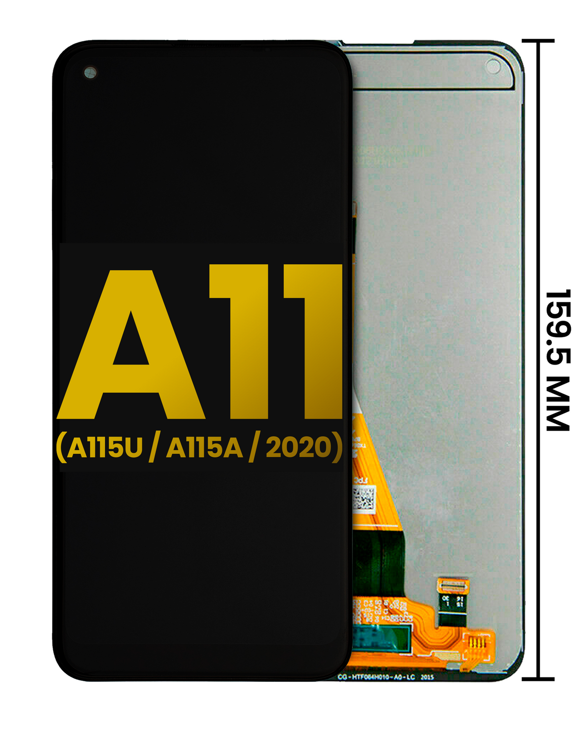 LCD Assembly Without Frame Compatible For Samsung Galaxy A11 (A115F / A115M / 2020) M11 (M115 / 2020) (International Version) (Refurbished) (All Colors)