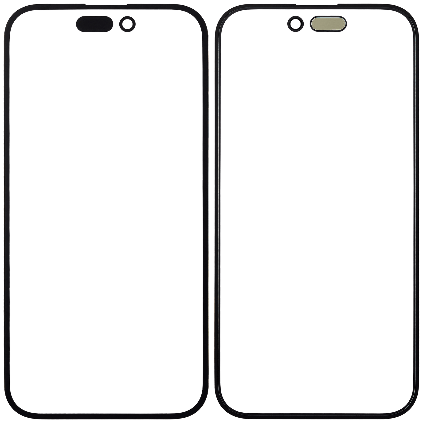2 in 1 (Glass + OCA Pre-Installed) Compatible For iPhone 15 (OCA Master) (2 Pack)