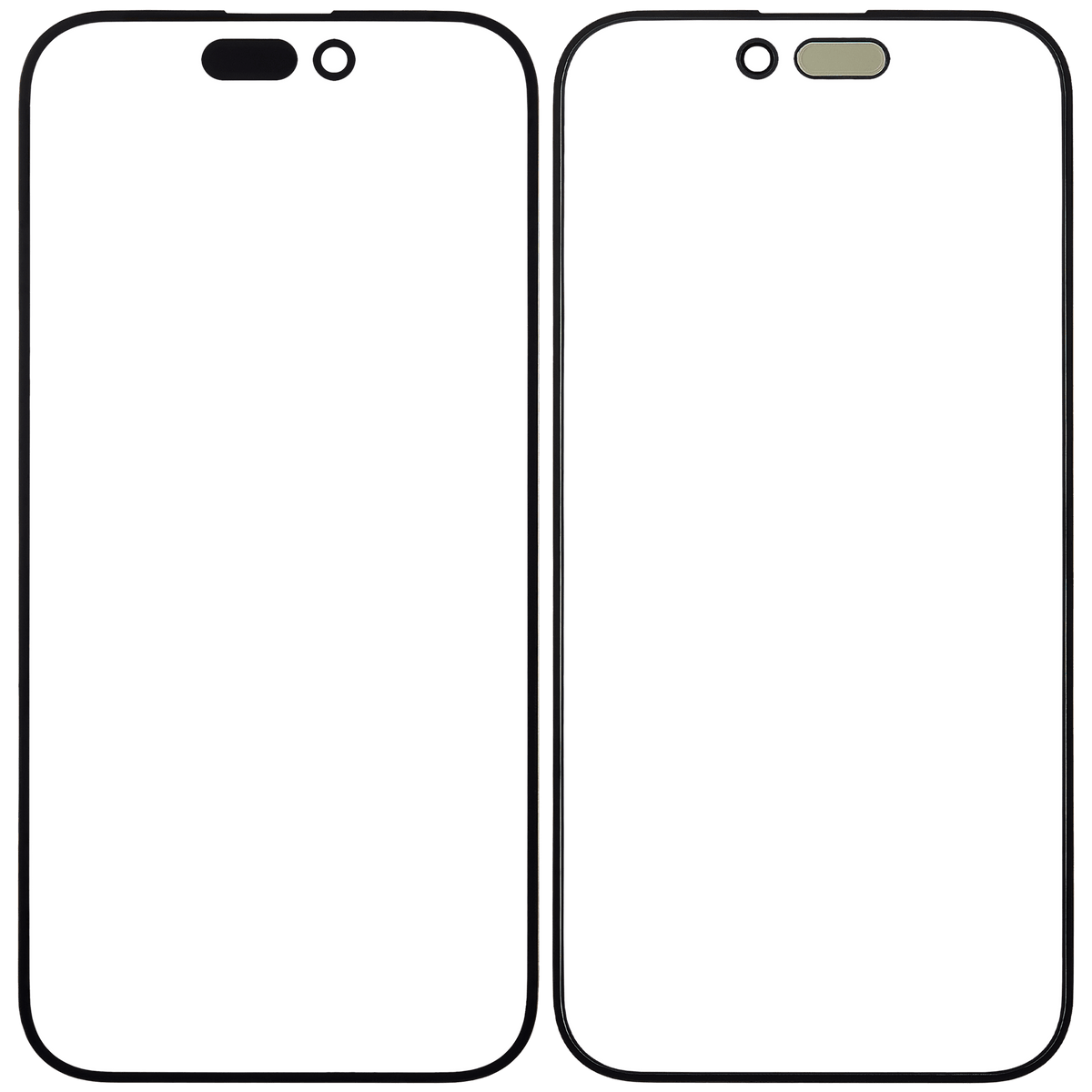 2 in 1 (Glass + OCA Pre-Installed) Compatible For iPhone 15 Pro (OCA Master) (2 Pack)