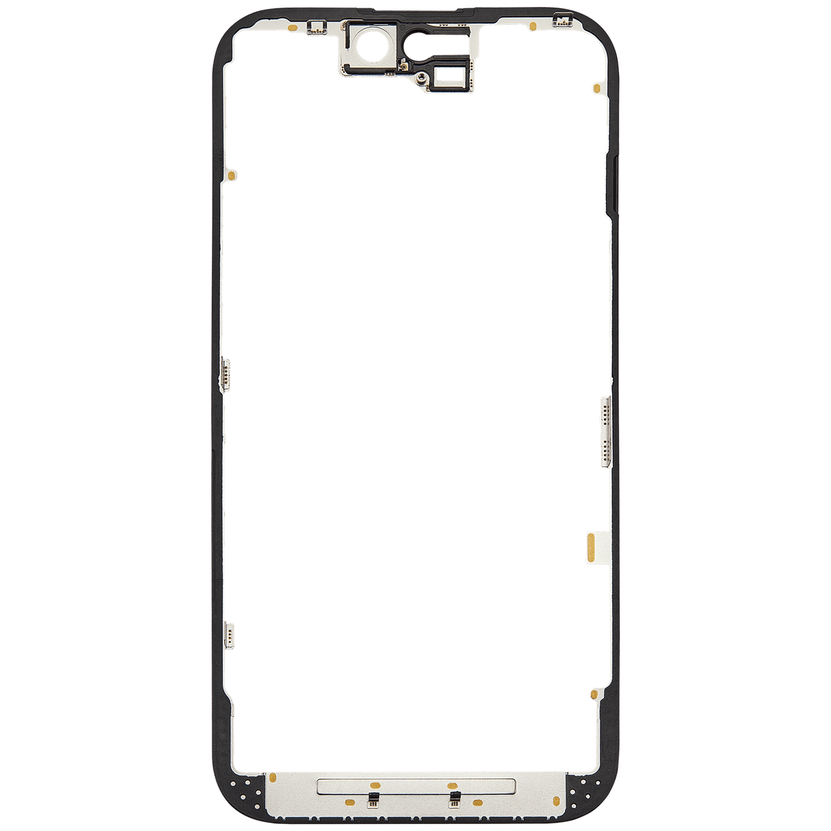LCD Frame Without Glue Compatible For iPhone 15