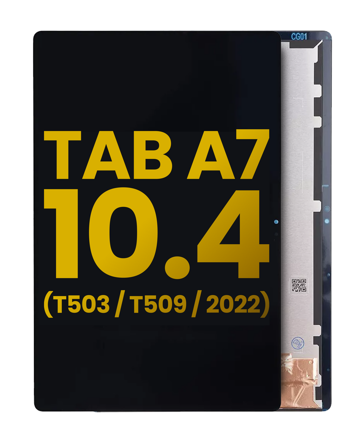Replacement LCD Assembly Without Frame Compatible For Samsung Galaxy Tab A7 10.4" (T503 / T509 / 2022) (Refurbished) (Black)