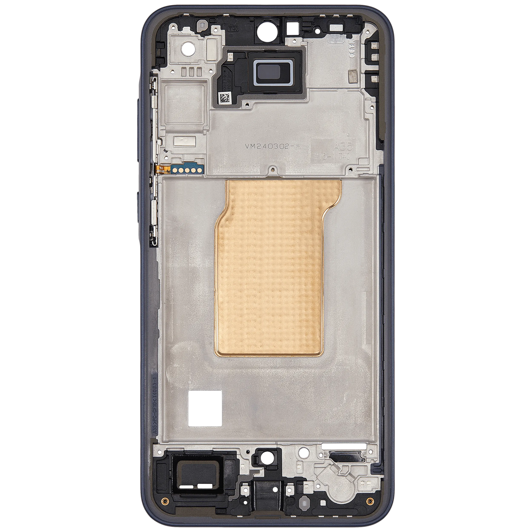 Mid-Frame Housing Compatible For Samsung Galaxy A35 (A356 / 2024) (Navy)
