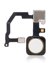 Fingerprint Reader With Flex Cable Compatible For Google Pixel 5A 5G Replacement (White)