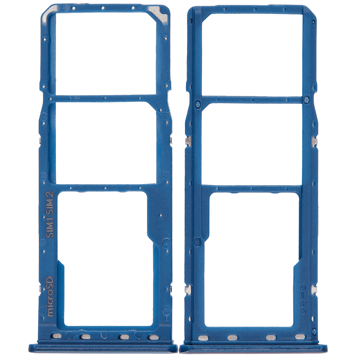 Dual Sim Card Tray Compatible For Samsung Galaxy A20 (A205 / 2019) / A30 (A305 / 2019) / A50 (A505 / 2019) (Blue)