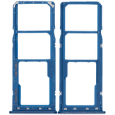 Dual Sim Card Tray Compatible For Samsung Galaxy A20 (A205 / 2019) / A30 (A305 / 2019) / A50 (A505 / 2019) (Blue)