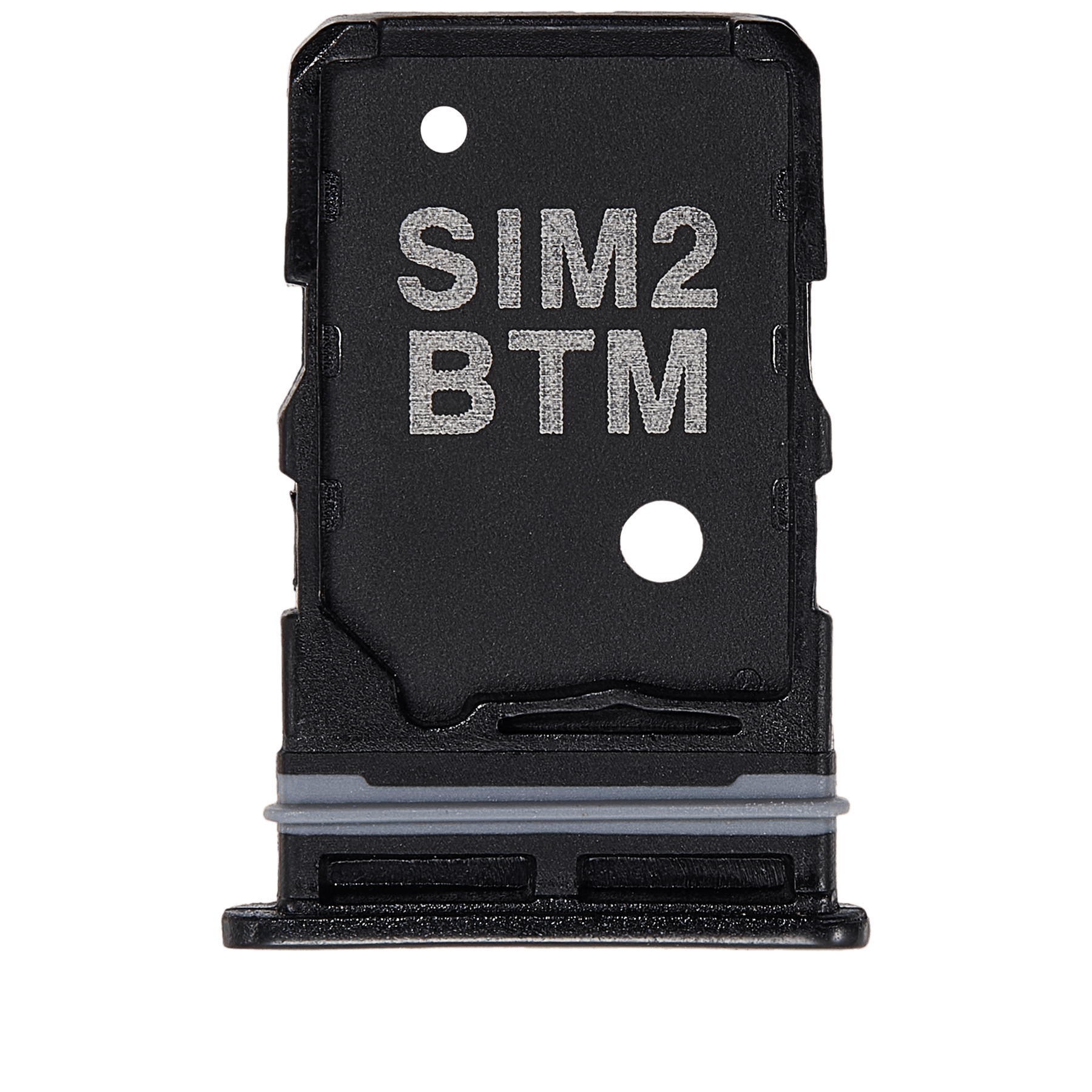 Replacement Dual Sim Card Tray Compatible For Samsung Galaxy A80 (A805 / 2019) (Phantom Black)