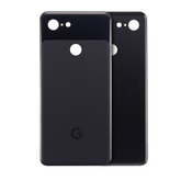 Back cover Glass Compatible For Google Pixel 3 Replacement (Just Black)