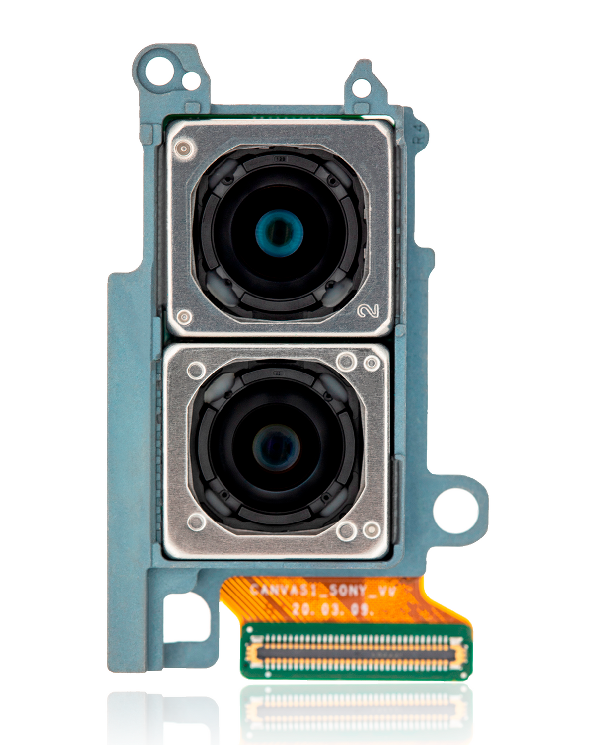 Replacement Back Camera (Wide Angle & Telephoto) Compatible For Samsung Galaxy Note 20 5G (N981U) (US Version)