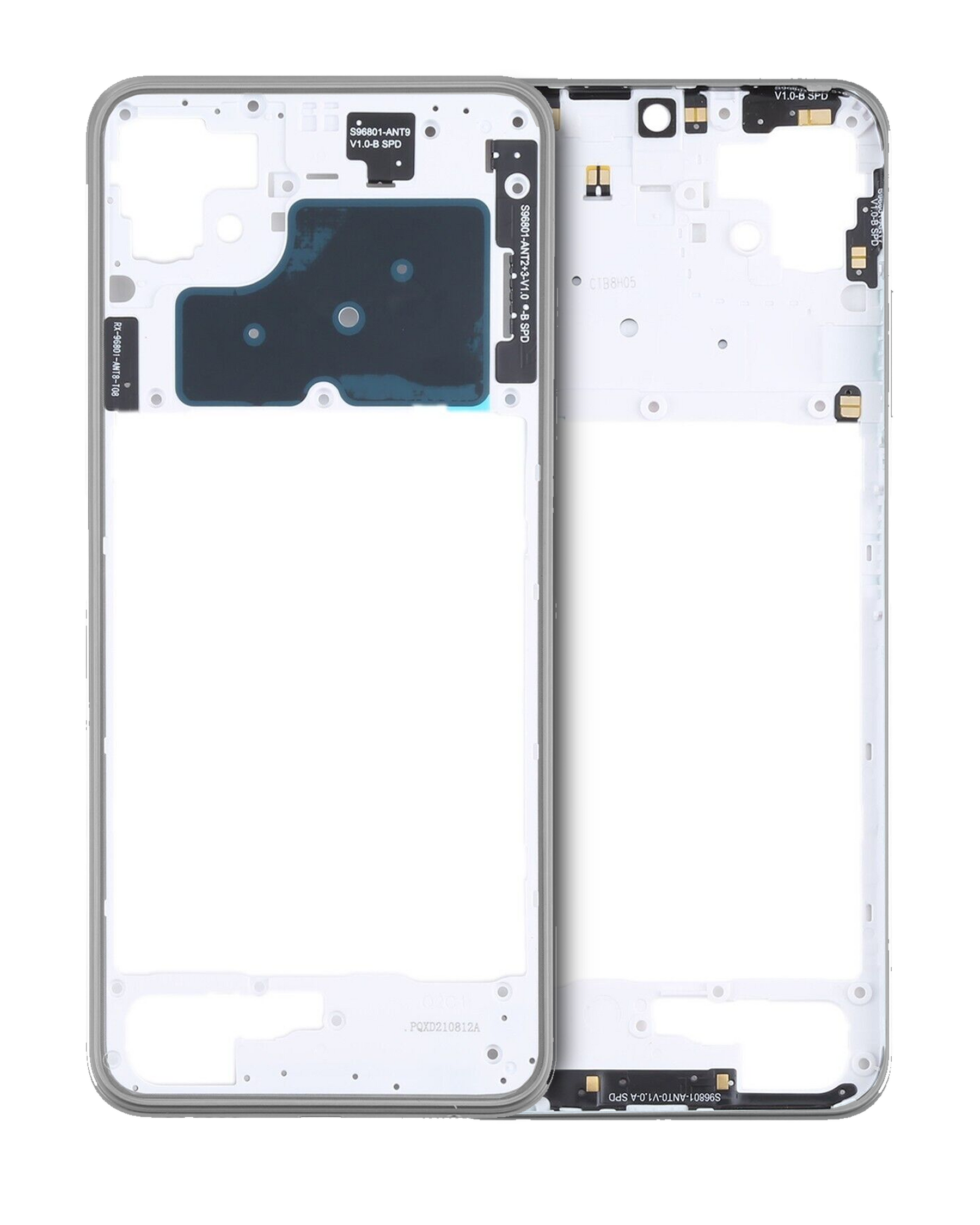 Mid-Frame Housing Compatible For Samsung Galaxy A22 5G (A226 / 2021) (Gray)