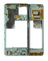 Mid-Frame Housing Compatible For Samsung Galaxy A22 4G (A225 / 2021) (Mint)