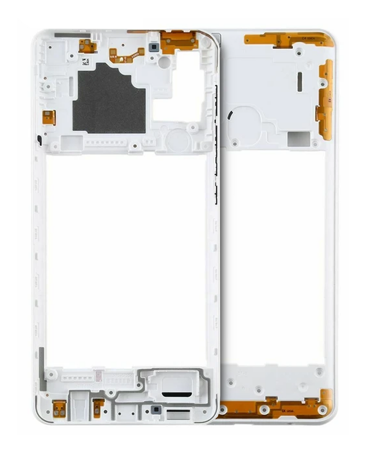 Mid-Frame Housing Compatible For Samsung Galaxy A21S (A217 / 2020) (White)