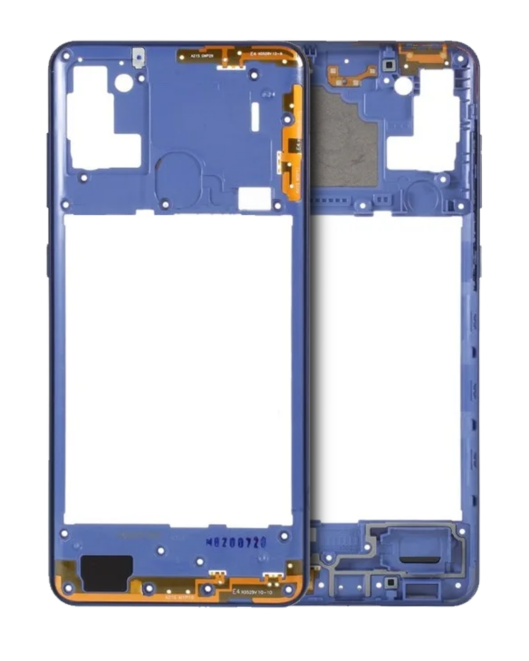 Mid-Frame Housing Compatible For Samsung Galaxy A21S (A217 / 2020) (Blue)