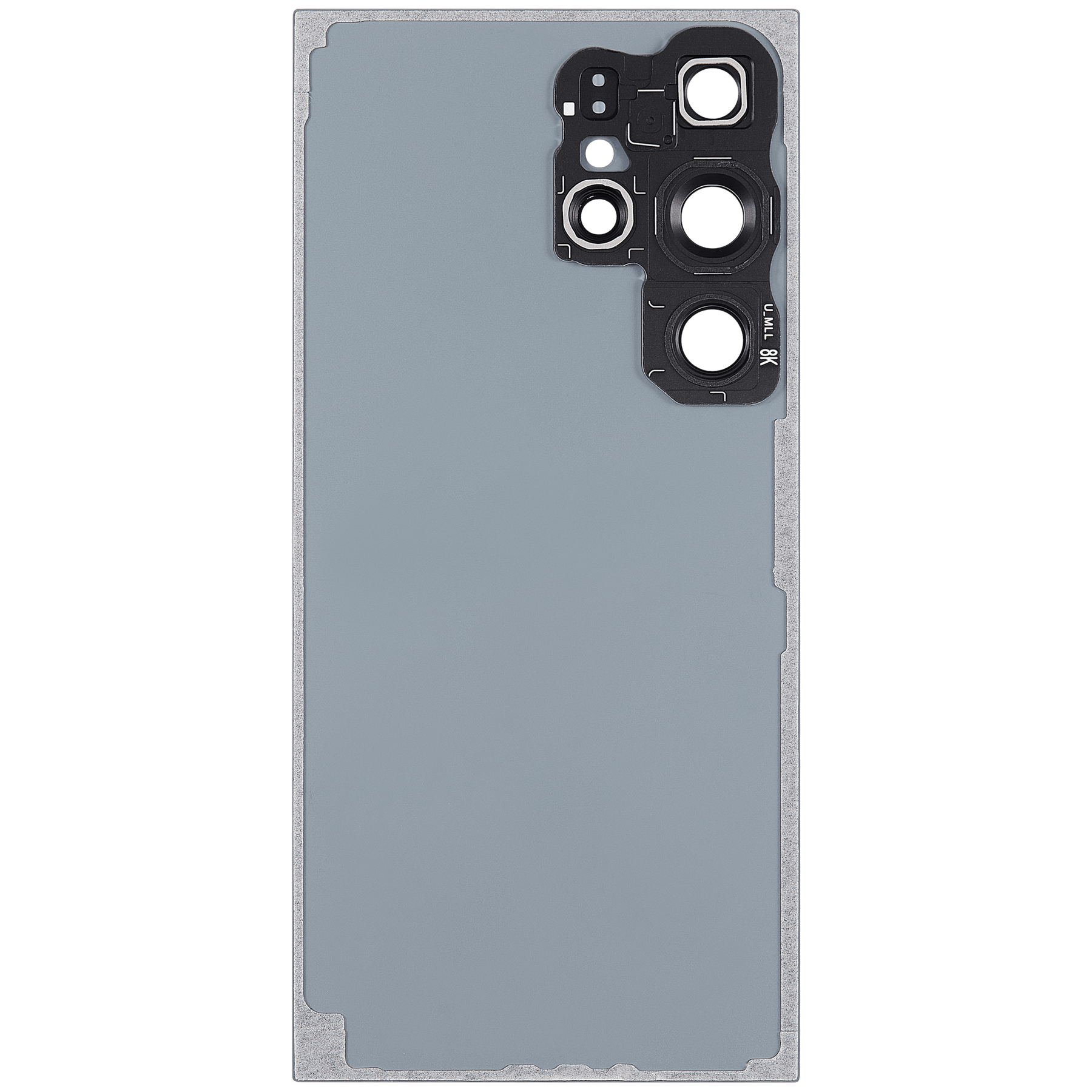 Back Cover Glass With Camera Lens Compatible For Samsung Galaxy S24 Ultra 5G Replacement(No Logo) (Aftermarket Plus) (Titanium Yellow)