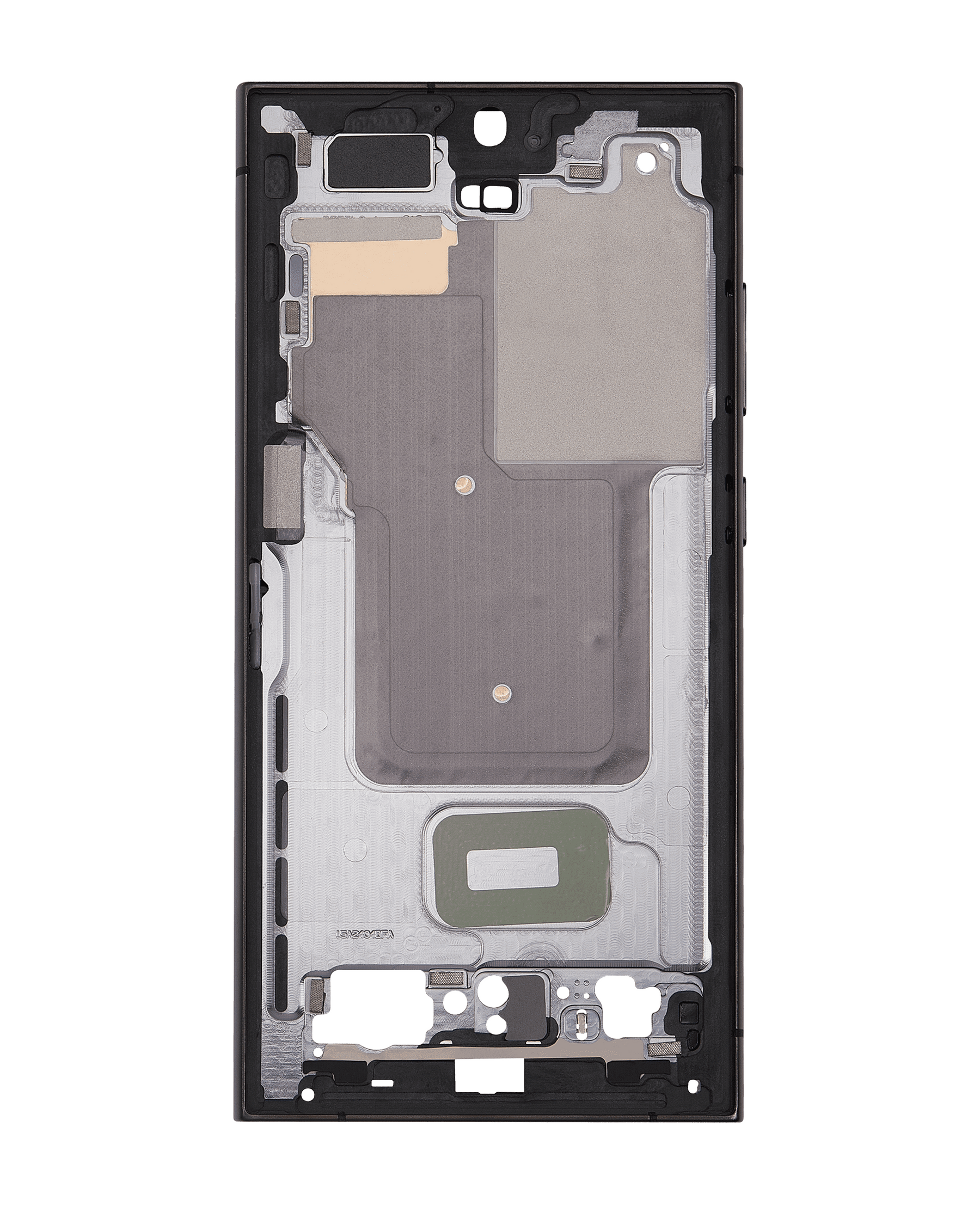 Replacement Mid-Frame Housing Compatible For Samsung Galaxy S24 Ultra 5G (North American & International Version) (Titanium Black)
