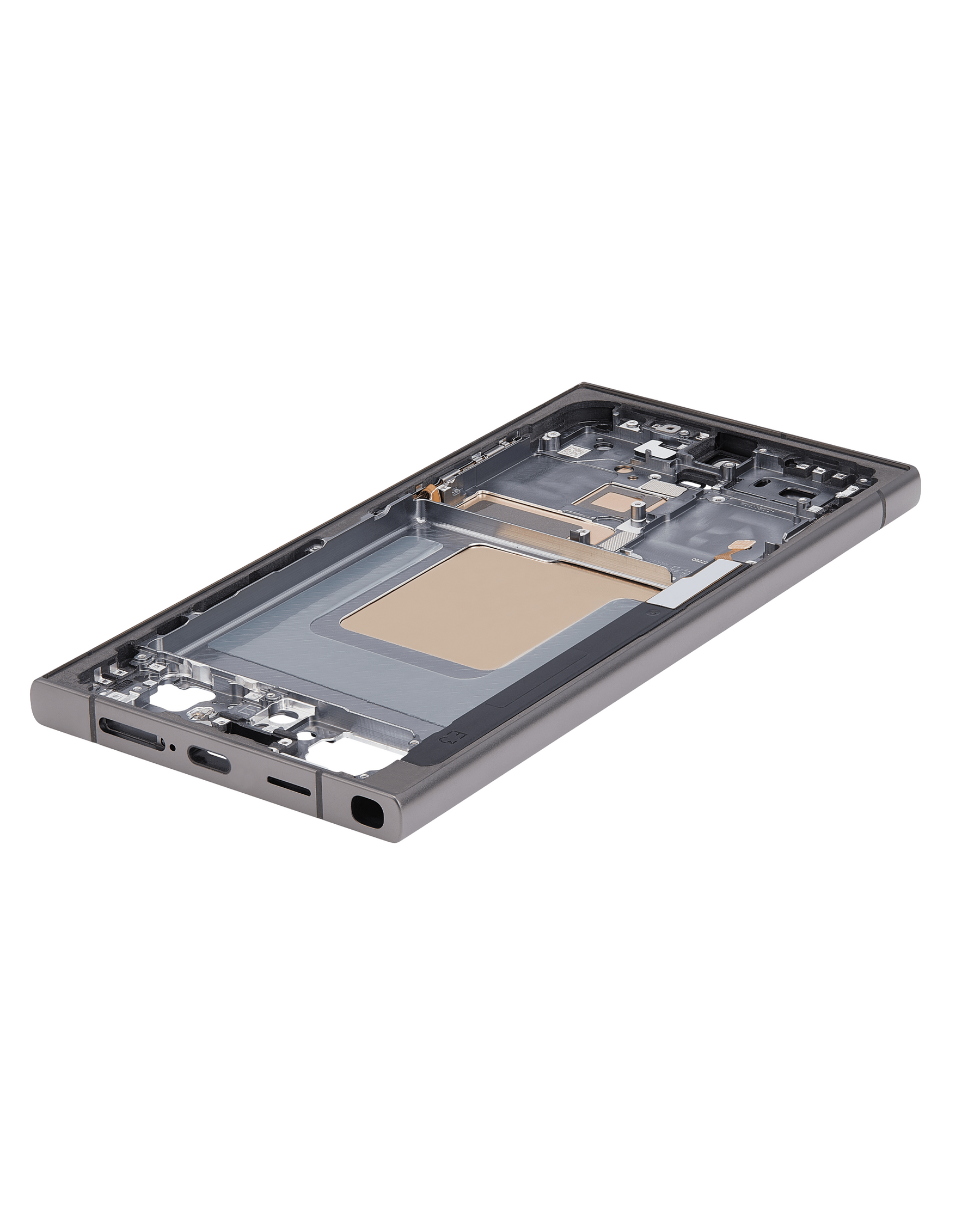 Replacement Mid-Frame Housing Compatible For Samsung Galaxy S24 Ultra 5G (North American & International Version) (Titanium Black)
