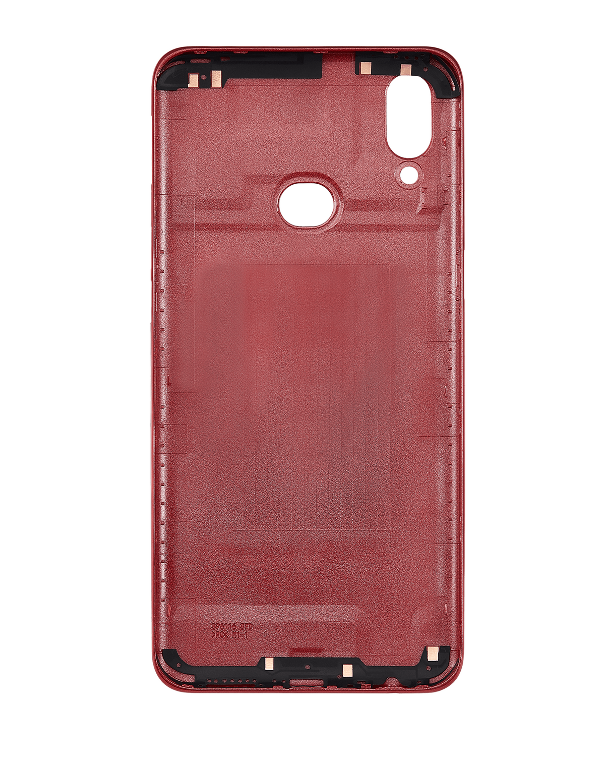 Back Cover Glass Compatible For Samsung Galaxy A10S (A107 / 2019) (Vemake) (Red)