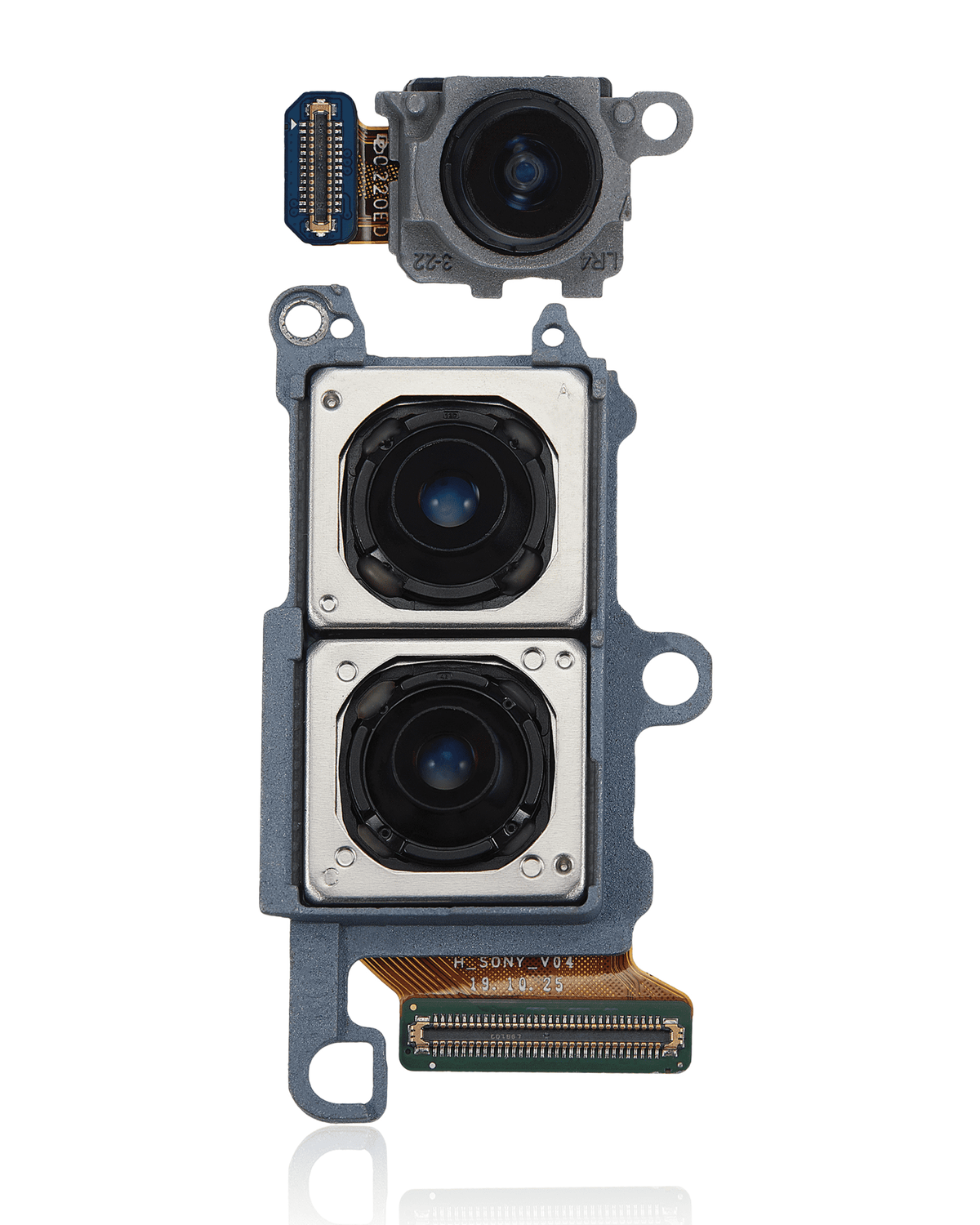 Back Camera Module Replacement (Wide & Telephoto & Ultra Wide) Compatible For Samsung Galaxy S20 5G (US Version)