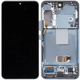 OLED Assembly With Frame Compatible For Samsung Galaxy S22 5G Replacement (US & International Version) (Refurbished) (Green)