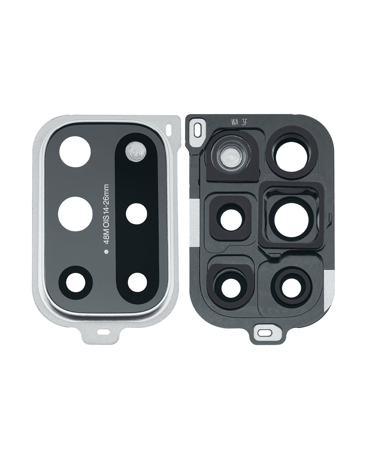 Replacement Back Camera Lens With Bracket Compatible For OnePlus 8T (Lunar Silver)