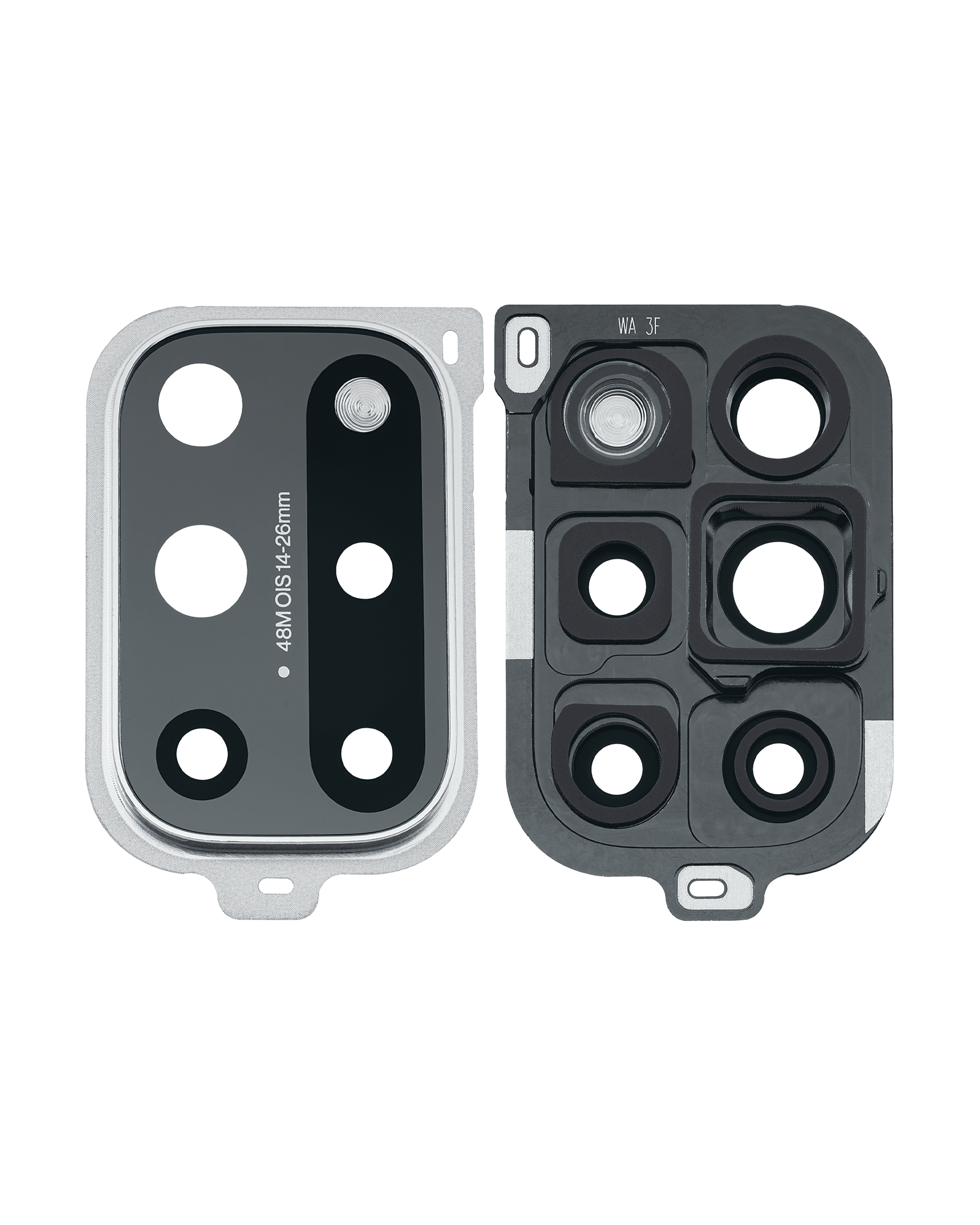 Replacement Back Camera Lens With Bracket Compatible For OnePlus 8T (Lunar Silver)