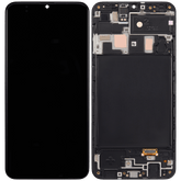 OLED Assembly With Frame Compatible For Samsung Galaxy A20 (A205 / 2019) (F Version) (Refurbished) (All Colors)