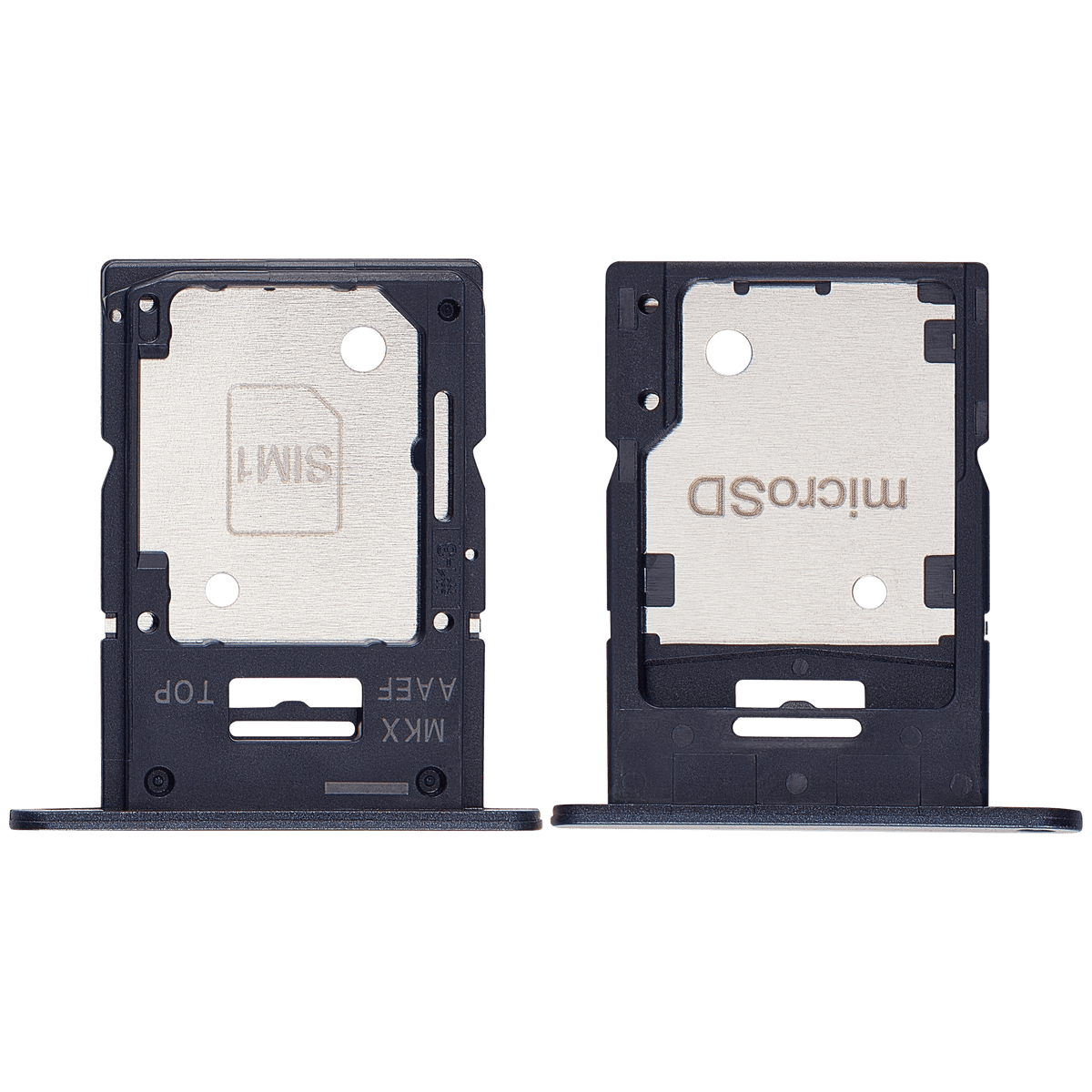 Single Sim Card Tray Compatible For Samsung Galaxy A15 5G (A156 / 2023) (Brave Black)