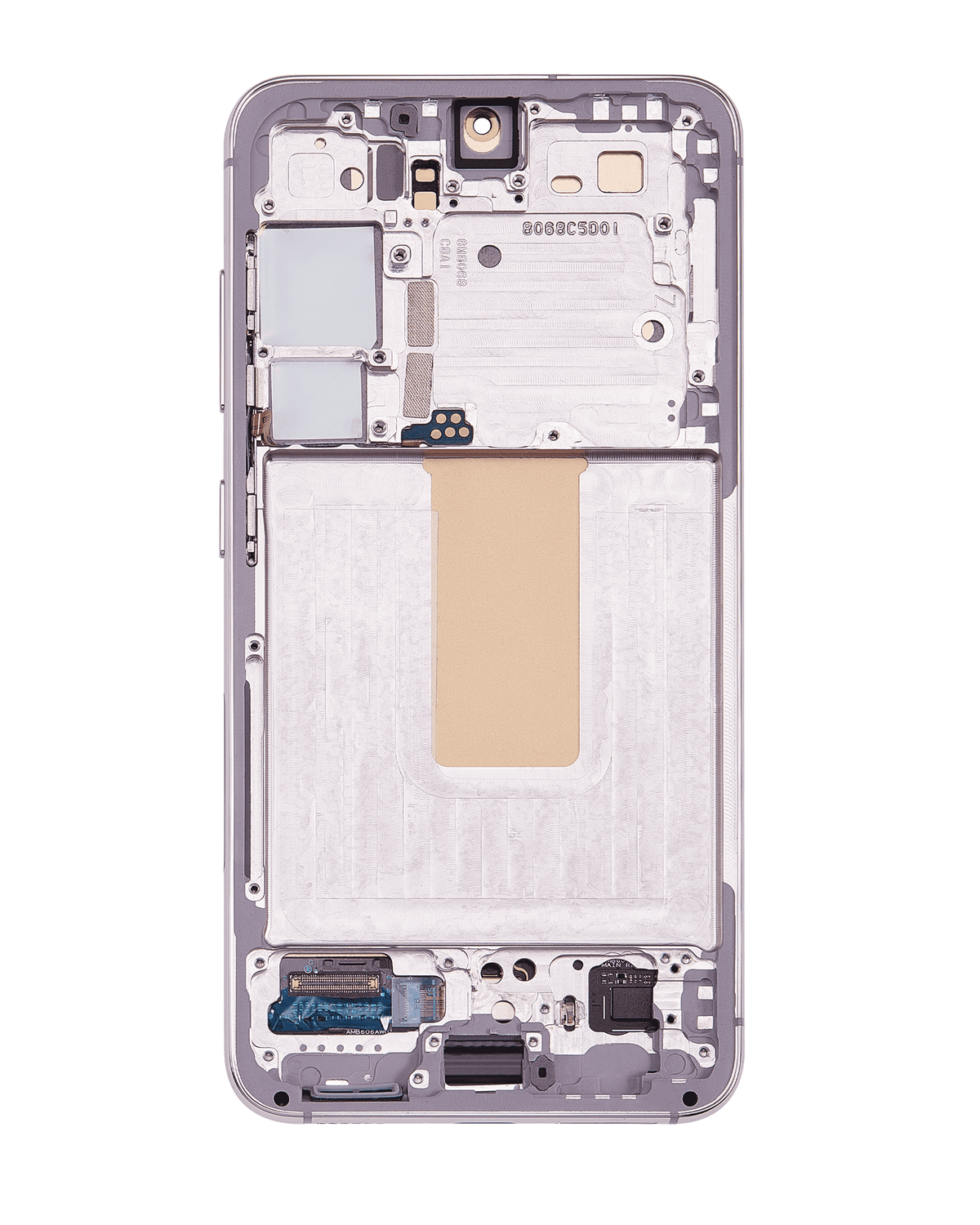 Replacement OLED Assembly With Frame Compatible For Samsung Galaxy S23 5G (US & International) (Refurbished) (Pink / Lavender)